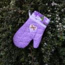 Fialové kvetinky - pravá