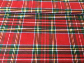 Škótska kocka veľká - obojstranne tkaná